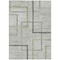 Homeroots 10' X 14' Green And Charcoal Geometric Washable Indoor Outdoor Area Rug 588337 - alternate 3