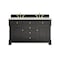 James Martin Vanities Brookfield 60 in. Double Vanity, Black Onyx w/ 3 CM Lime Delight Silestone Top 547-V60D-BKO-3LDL - alternate 1