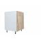 Cambridge Radiance 24in Wx24in Dx34.50in H Ready to Assemble Slab Drawer Base Kitchen Cabinet in Light Oak SA-DB24-LO-KIT - alternate 3