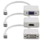 Add-On Addon Mini-Displayport Male To Hdmi/Vga/Dvi Male White Adapter MDP2VGA-HDMI-DVI-W - alternate 2