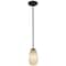 Access Lighting Champagne, Pendant, Oil Rubbed Bronze Finish, White Stone Glass 28012-1R-ORB/WHST - alternate 4