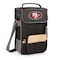 Picnic Time Family Of Brands NFL San Francisco 49ers - Duet Wine & Cheese Tote 623-04-175-274-2 - alternate 1