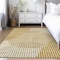 Homeroots 10' X 14' Gold And Beige Geometric Washable Indoor Outdoor Area Rug 597636 - alternate 2