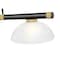 Z-Lite Vanguard Matte Black + Rubbed Brass 3 Light Billiard 3050-3MB-RB-DWL14 - alternate 3