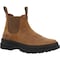 Georgia Men's Pull On Boot, 8.5 M, Leather, 5 in H, Brown GB00706 - alternate 1