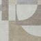 Homeroots 10' X 14' Khaki And Silver Geometric Washable Indoor Outdoor Area Rug 617925 - alternate 3