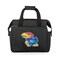 Picnic Time Family Of Brands NCAA Kansas Jayhawks On The Go Lunch Bag Cooler - Soft Cooler Lunch Box, Black 510-00-179-244-0 - alternate 1