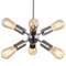 Jonathan Y Jobs 17.5" Sputnik Metal LED Chandelier, Nickel JYL9524A - alternate 3