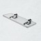 Fab Glass And Mirror Acrylic Shelf 6 x 24inces Black Bracket 3/4in Thickness Acrylic Pack of 1 AS19CC-6x24BL1P - alternate 4