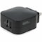 Add-On DUAL-PORT USB WALL CHARGER 5V 3.4A FOR USE WITH STANDARD US AC BLACK WALL PLUGS USAC22USB5V34A - alternate 1