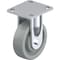 Blickle Rigid Plate Caster, Gry Nylon, 5", 1540 lb. BHS-SPOG 125K-14 - alternate 1