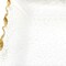 Homeroots 14in Clear and Gold Bubble Glass Scalloped Rim Rectangular Tray 390098 - alternate 2