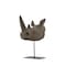 Homeroots 17" Brown Resin Rhinoceros Tabletop Sculpture 574105 - alternate 1