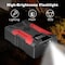 Alpha Digital Car Jump Starter & Tire Inflator- 3000A, 7L Gas/5L Diesel - Red A23 - alternate 2