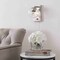 Jonathan Y Hugo 6" 1-Light Minimalist Modern Plug-In or Hardwired Adjustable Iron LED Wall Sconce w/Rotary Dimm JYL7567B - alternate 5
