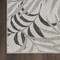 Homeroots 5' X 7' Gray Black And Ivory Palm Leaf Indoor Outdoor Area Rug 552511 - alternate 4