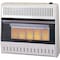 Procom Heating Natural Gas Ventless Infrared Plaque Heater with Base Feet, 30,000 BTU, T-Stat Control MN300TPA-B - alternate 2