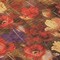 Homeroots 8' X 10' Gold Red And Brown Floral Washable Indoor Outdoor Area Rug 597060 - alternate 2