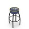 Holland Bar Stool Co 30" Nashville Predators Cushion Seat, Blk Wrinkle Base Swivel Bar Stool L8B130NshPre - alternate 1