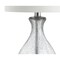 Jonathan Y Playa 21" Metal/Crackled Glass LED Table Lamp, Chrome JYL4035A - alternate 3