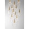 Euf Jateo, Chandelier, 16-Light, 24", Gold, Clear Glass 50102-020 - alternate 4