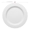 Smarty Had A Party White with Silver Pearl String Round Disposable Plastic Dinnerware Value Set, 240PK 8870-WHSVP-CASE - alternate 3