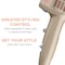 Conair InfinitiPro By 1875 Watt Frizz-Free Hair Styling Dryer with Attachments in Gold 750123435M - alternate 3
