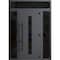 Vdomdoors Front Exterior Prehung Steel Door Ronex0130 Grey 96 2 Sidelight and Transom Window Sidelite Entry RONEX0130EXD-GRE-W14+36+14xH96+16-LH-I - alternate 1