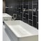 Apollo Tile Black 3 in x 6 in Glass Matte Wall Subway 5 sqft/case, 40PK APLA88091M 3X6A - alternate 3