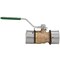 Viega PureFlow Press ball valve P1 1.25 P2 1.25 bronze 98201 - alternate 2