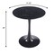 Leisuremod Bristol Round MDF Dining Table - Pedestal Base Kitchen Table, Modern Style BTBL-B31BLMT - alternate 3