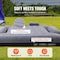 Vevor Inflatable Truck Air Bed Car Mattress 6-6.5 ft Full-Size Short Bed Inflatable w/ Pump Camping Suit PK002SS - alternate 4