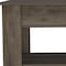Homeroots 40in Dark Brown Wood Storage Bench With Flip Top 477604 - alternate 4