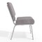 Flash Furniture Gray Fabric Church Chair, PK4 4-XU-CH0221-GY-SV-GG - alternate 4
