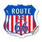Signmission Route Us 66, 12 inch X 12 inch, Vinyl Decal, 2PK SHI-D-2PACK-12-480 - alternate 1