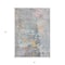 Homeroots 3' X 5' Granite Gray Abstract Washable Indoor Outdoor Area Rug 607788 - alternate 4