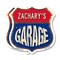 Signmission Zachary's Garage, 12 inch X 12 inch, Aluminum Metal Sign, 2PK SHI-A-2PACK-12-383-ZACHARY - alternate 1