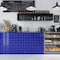 Apollo Tile Siena 5.35 in. x 5.35 in. Glossy Blue Ceramic Star-Shaped Wall and Floor Tile 5.37 sqft/case, 27PK MOR88AZSTRA - alternate 3
