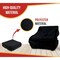 Mytee Products 2Pk 7'x13ft Black Pre Tarp Blanket w/ Grommets for Tarps Cargo Load & Protection, 2PK MB-FELT-713x2 - alternate 2