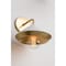Mitzi Marnie 1 Light Wall Sconce 8.5 In. Aged Brass/Soft Off White H139101-AGB/WH - alternate 2