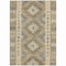 Homeroots 9' X 12' Beige Geometric Washable Indoor Outdoor Area Rug 607426 - alternate 3