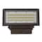 J&H Led 300W Equivalent Integrated Dimmable LED Bronze Outdoor Wall Pack Light JH-NWP45W-27R - alternate 3