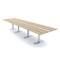 Skutchi Designs 16ft Rectangular Conference Table With Power | Harmony Series | 16 Person Meeting Room Table HAR-REC-48x192-T-K525-NA - alternate 1