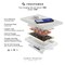 James Martin Vanities 48" S Vanity, Bright White w/Parisien Bleu Top w/FreePower Wireless Charger 157-V48-BW-FPBL - alternate 2