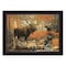Homeroots Call of the Wild 1 Black Framed Print Wall Art 415874 - alternate 1