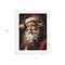 Homeroots Old World Santa Claus White Framed Wall Art 572090 - alternate 2