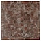 Apollo Tile Regalia 12x12 in. Rosso Levanto Matte Gres Porcelain Uniform Square Mosaic Tile, 6PK APVEL88ROSMOS22 - alternate 2