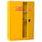 Sandusky Lee Heavy Duty Welded Steel Flammable Safety Cabinet, 43x18x65, Yellow SC450F-P - alternate 1