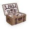 Picnic Time Family Of Brands Charleston Picnic Basket, Beige Canvas 300-92-187-000-0 - alternate 4