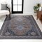 Jonathan Y Dalyan Geometric Medallions Non-Slip Machine-Washable Brown/Blue/Gray 3 ft. x 5 ft. Area Rug WSH101B-3 - alternate 4